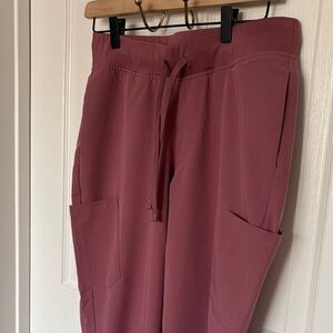 Scrub Pants - Mandala Women's Cargo-Style Scrub Pants Small Mauve
